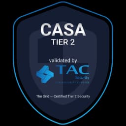 CASA Tier 2 validated by TAC Security